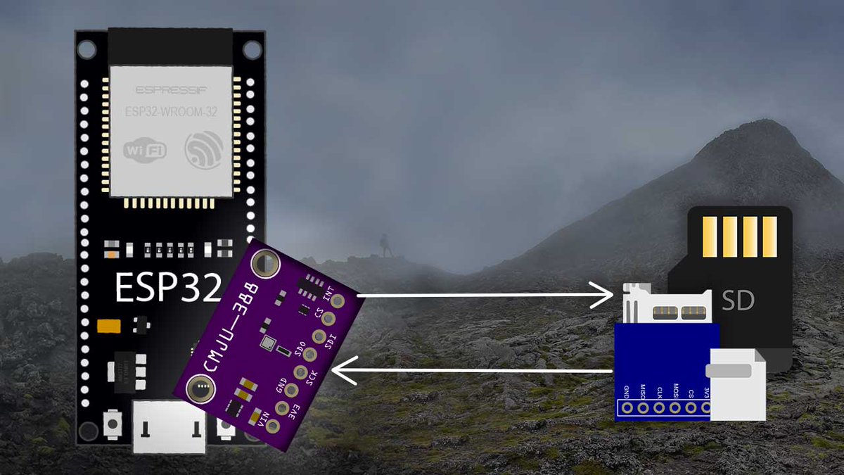 [New Project] Altimeter Datalogger: ESP32 with BMP388, MicroSD Card Storage and SSD1306 OLED Display

🔗 Project page: RandomNerdTutorials.com/altimeter-data…

<a href="/ESP32net/">ESP32</a> <a href="/EspressifSystem/">John Lee</a>