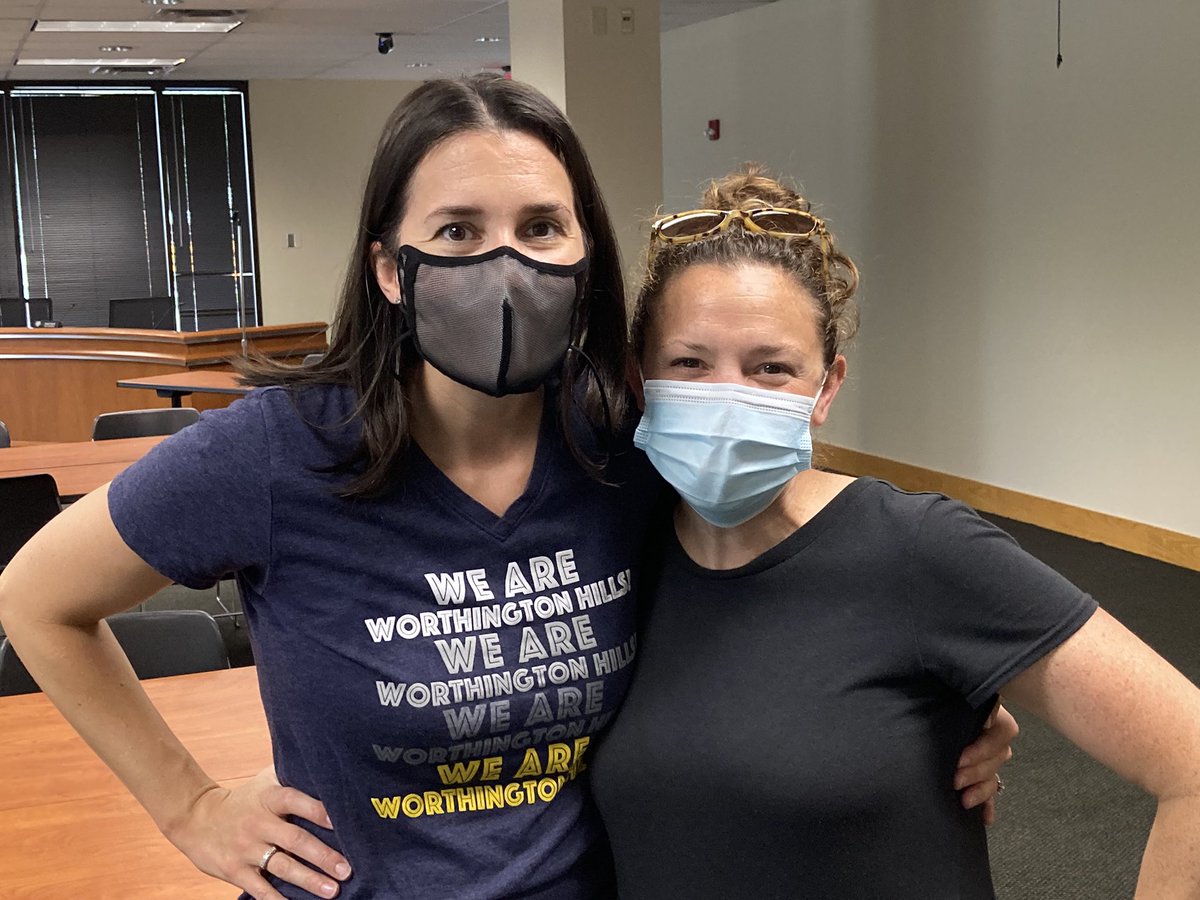 Mrs. Cave and I had a great time seeing our <a href="/WoHillsHawkeyes/">WorthingtonHillsElem</a> families at the First Time Riders event! Thank you <a href="/WorthingtonBus/">Worthington Bus</a> for putting on this great event! #ItsWorthIt #HawkeyePride