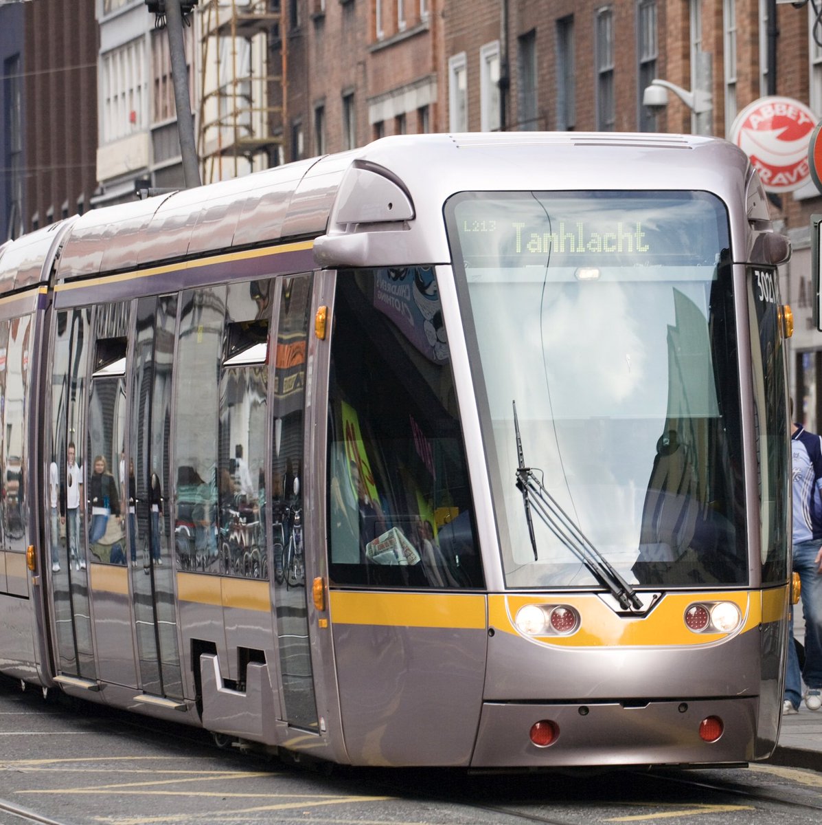 Luas is the Irish word for free.