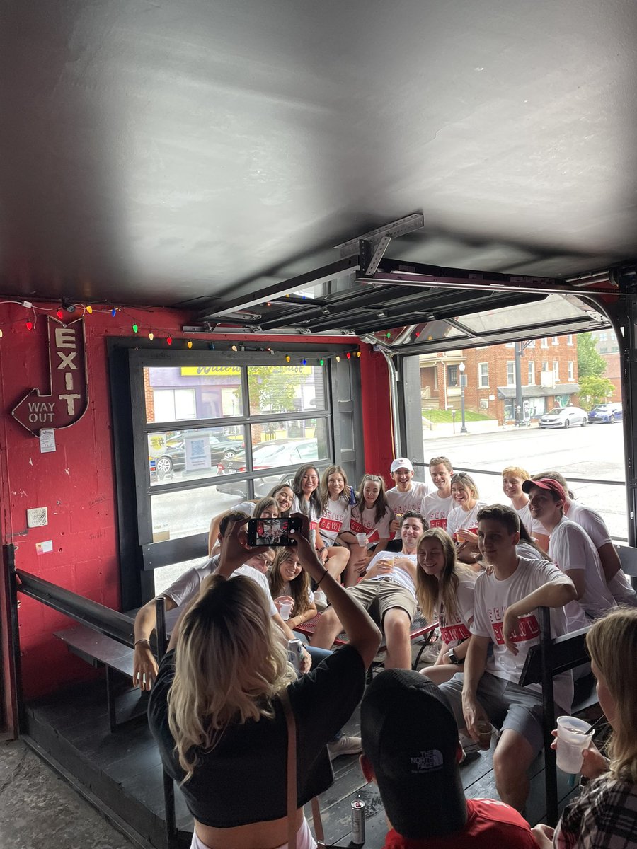 threesabovehigh's tweet photo. My kid asked why are going to Thr3es and opening up so last minute?! I said “because people from the 2020 class asked if we’d open because they got screwed out of their senior crawl and threw one together, now go get me 2 buckets of ice!” #threeslovesyou #familybusiness #riptoos https://t.co/548MY6Vyjf
