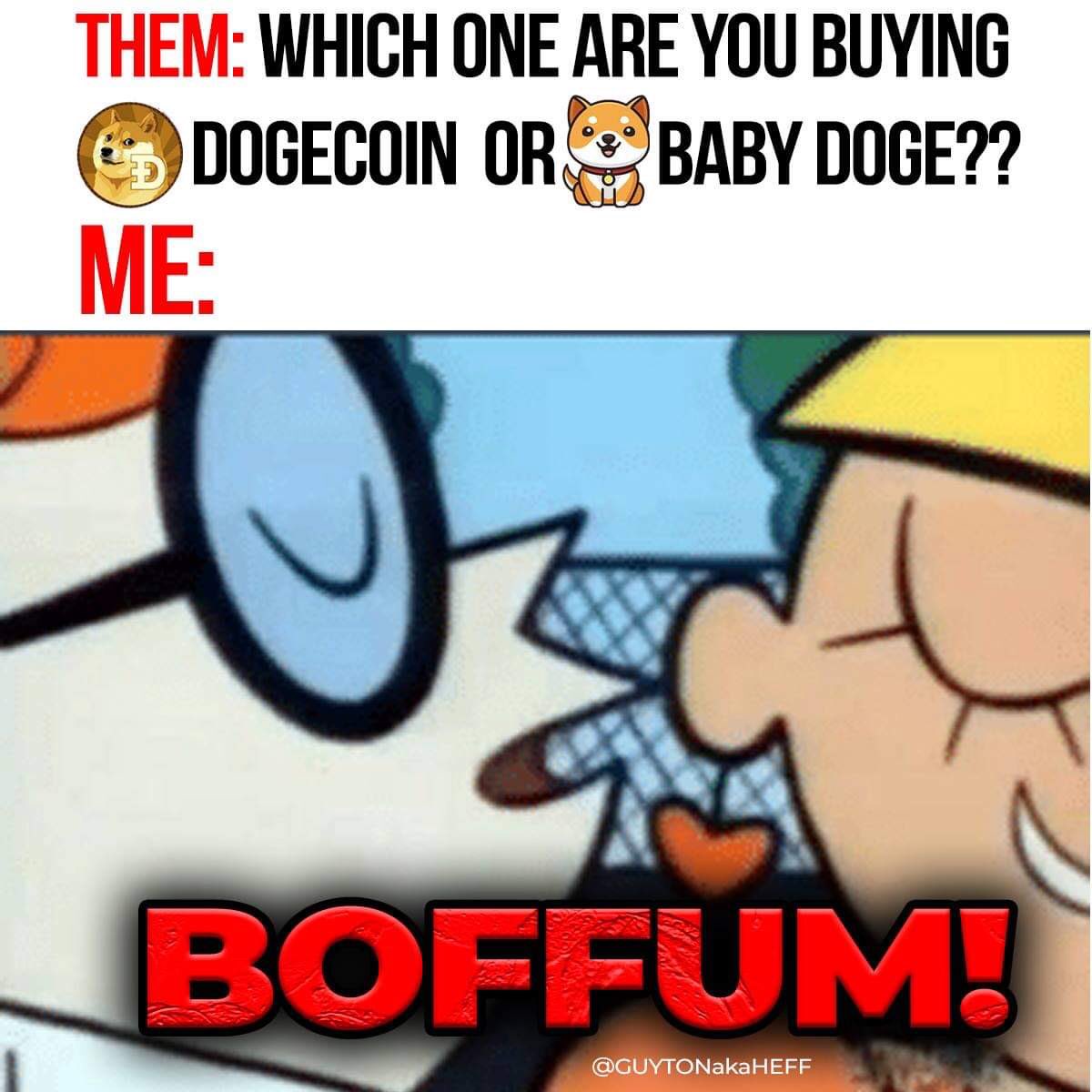 GUYTONakaHEFF's tweet photo. #DogecoinToTheMoon #dogecoin #dogearmy #BabyDoge #BabyDogeCoin #BabyDogeArmy 🚀🚀🚀@elonmusk #WhenTESLA https://t.co/L9ZT1mlo3u