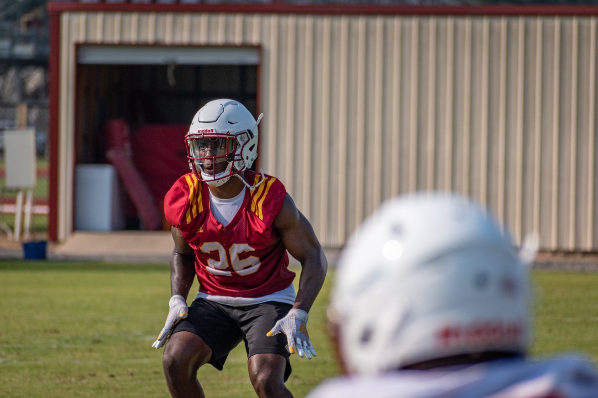 Preseason Football Camp Photo Gallery: Practice No. 2 / Part 3 (Saturday, Aug. 7). Photo credit: <a href="/CoachTHundley/">Ty Hundley</a>. #Funroe #TheBestIsOnTheBayou #SunBeltFB