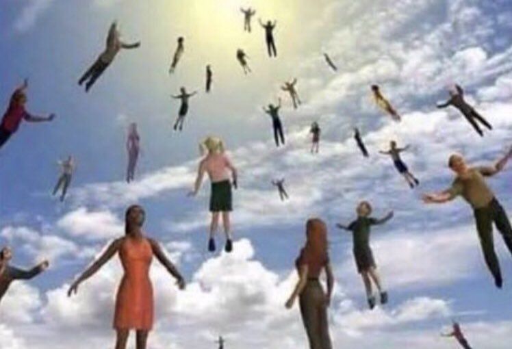 "só sobe quem sofreu muito na terra"

Adrichat stans: