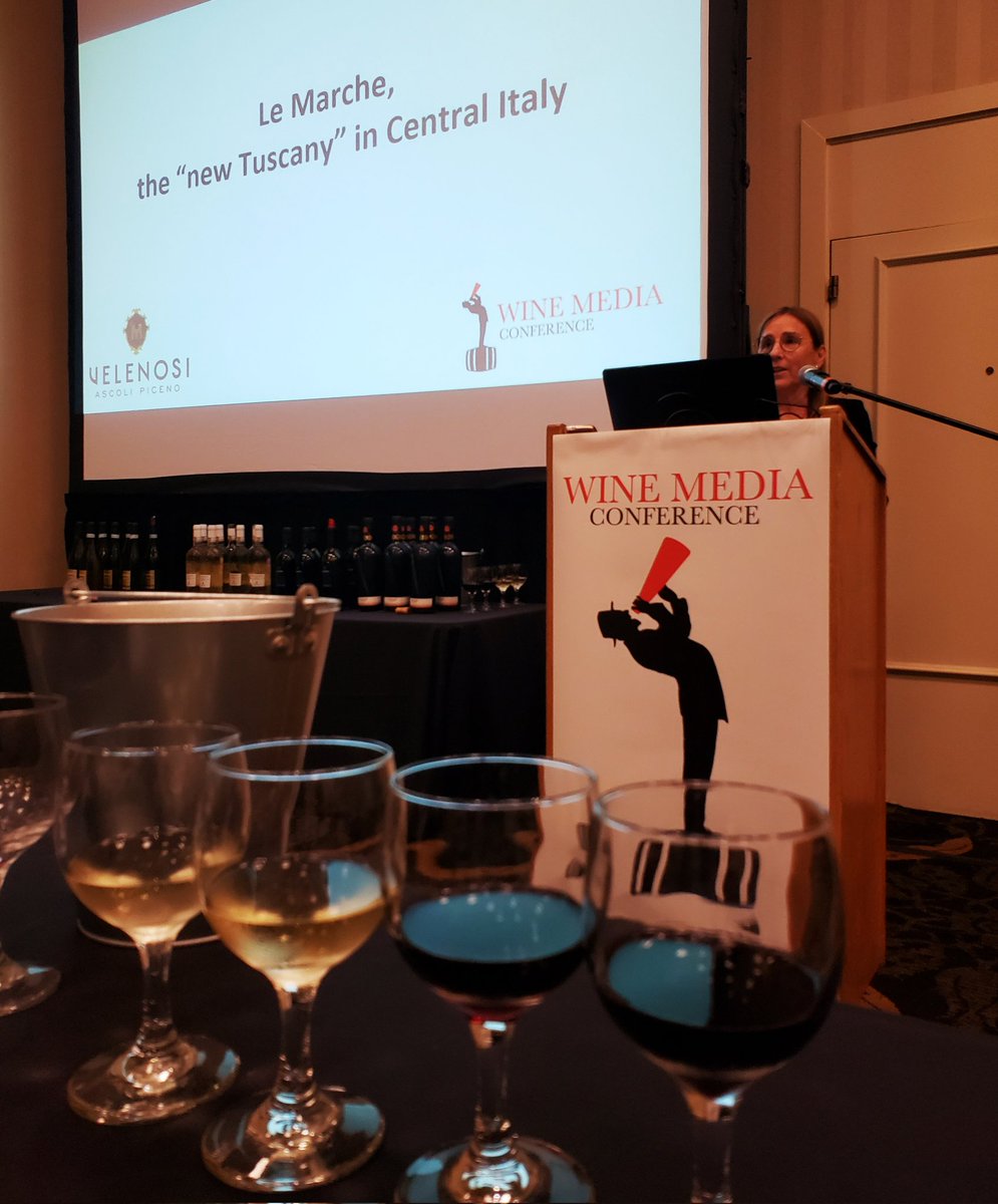 Learning about the Le Marche region at the <a href="/WineMediaCon/">Wine Media Conference</a> this afternoon.
#wine #winetasting #winery #winetime #wineblogger #winecountry #wines #winelover #winelovers #winelife #winenerd #winegeek #wineoclock