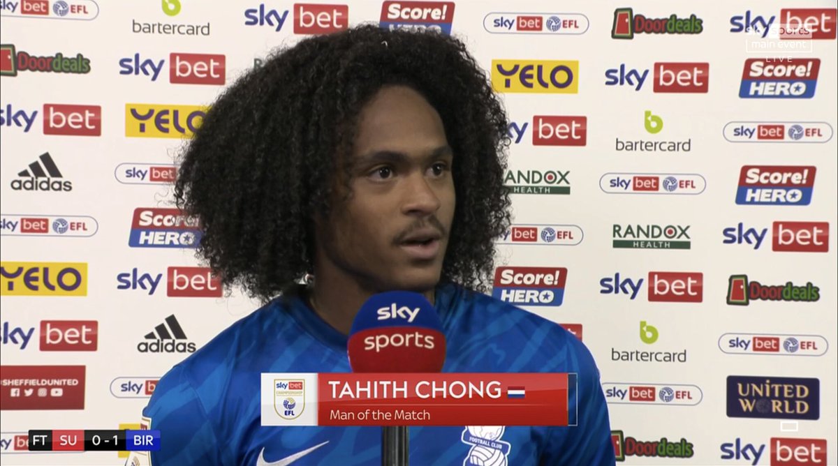 SkySportsStatto's tweet image. ⭐️ Man of the Match, @BCFC debutant Tahith Chong
Won 8/11 duels
7 tackles (5 more than any player)
5x possession gained
3 shots

Birmingham win 1-0 in their opening @SkyBetChamp game for a 3rd successive season