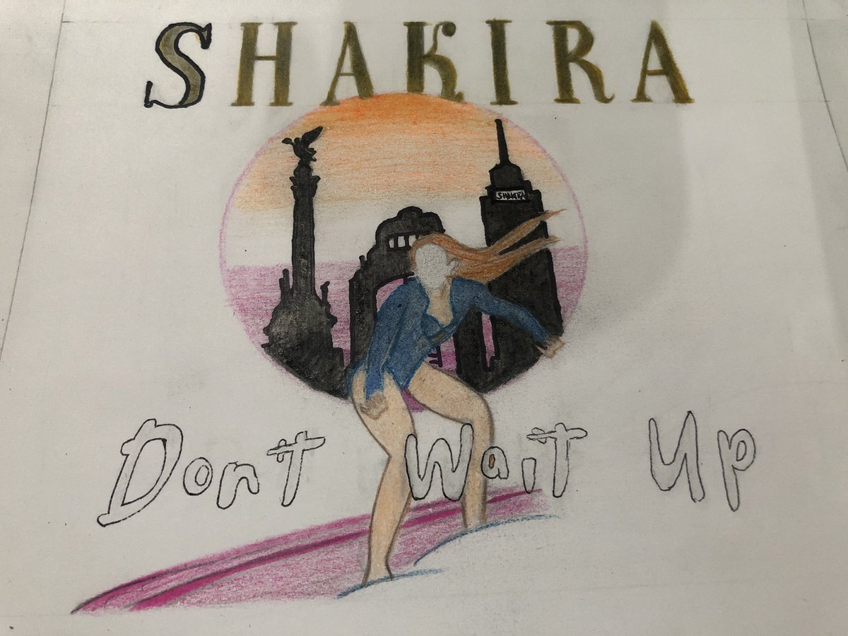 shakirillo83's tweet photo. Lo difícil será dibujar el rostro, pero el concepto ya está definido. 👏🏼 #DontWaitUp #DontWaitUpChallenge @shakira @sonymusicmexico https://t.co/g7JWRbGMej