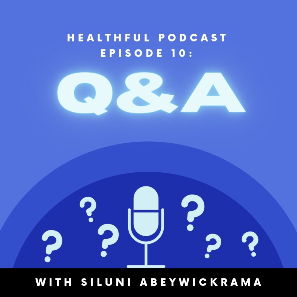 HealthfulPodcas's tweet photo. In this special fun episode, listen as Siluni answers your questions about the podcast, herself, health, gives advice, and more! 
https://t.co/ralK8Rsmdr 
#health #podcast #Spotify #teenagers #qanda #BONUS #community #selfcare #selflove #Equality #positivity #college #motivation https://t.co/izk9cstlGn