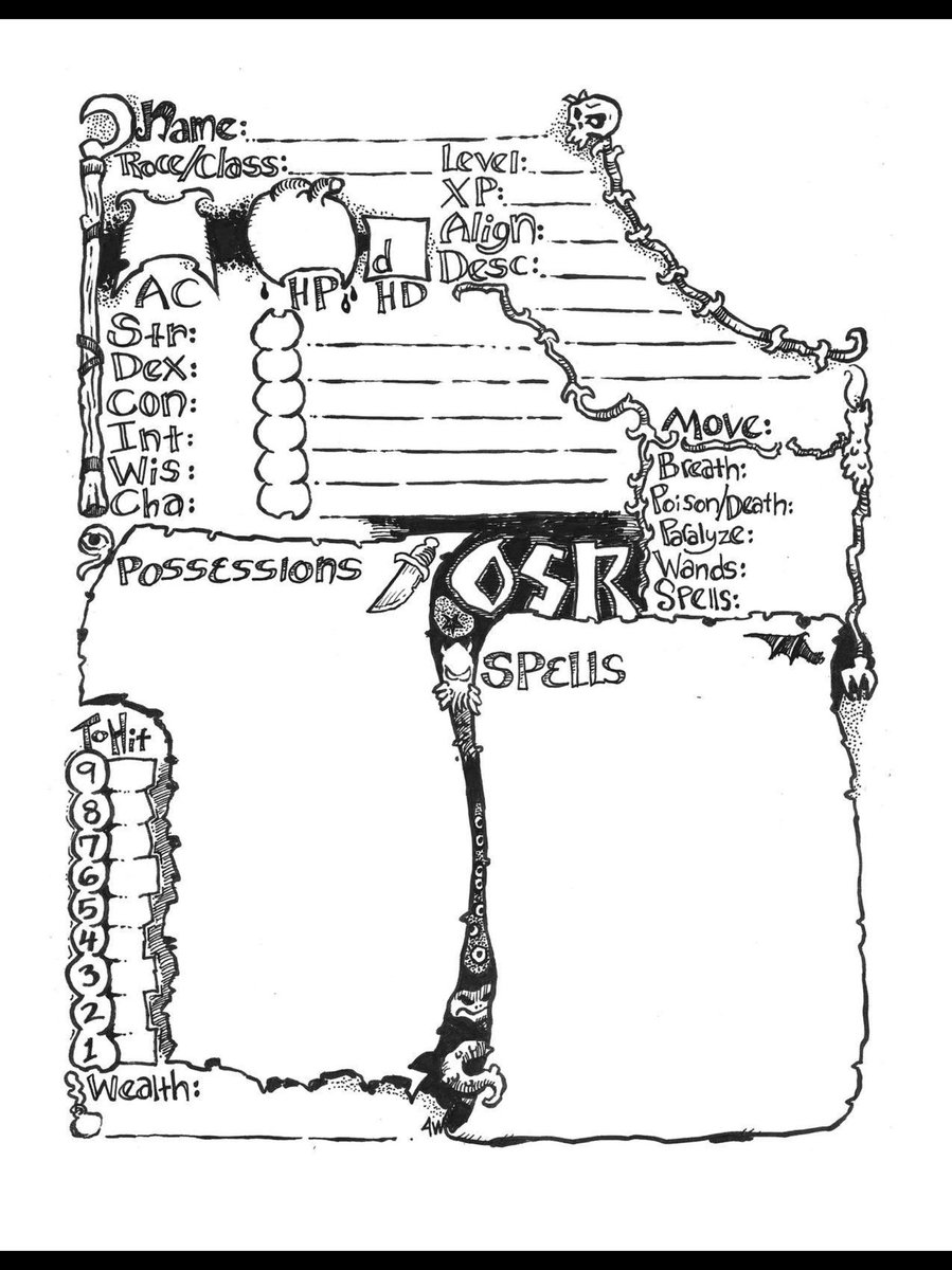 The same guys who made these character sheets. 