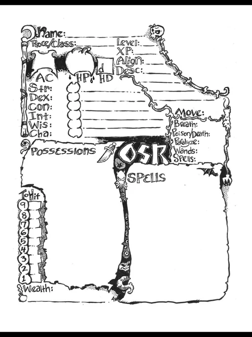 The same guys who made these character sheets. 