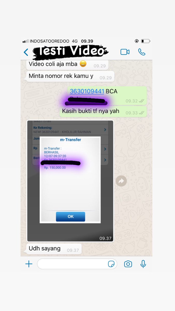 KeySurabaya's tweet photo. Avali Surabaya BO/vcs
Member video
Testi member video video yaa
 Wa081274390409 no nipu nipu https://t.co/Qtr0jw2zer