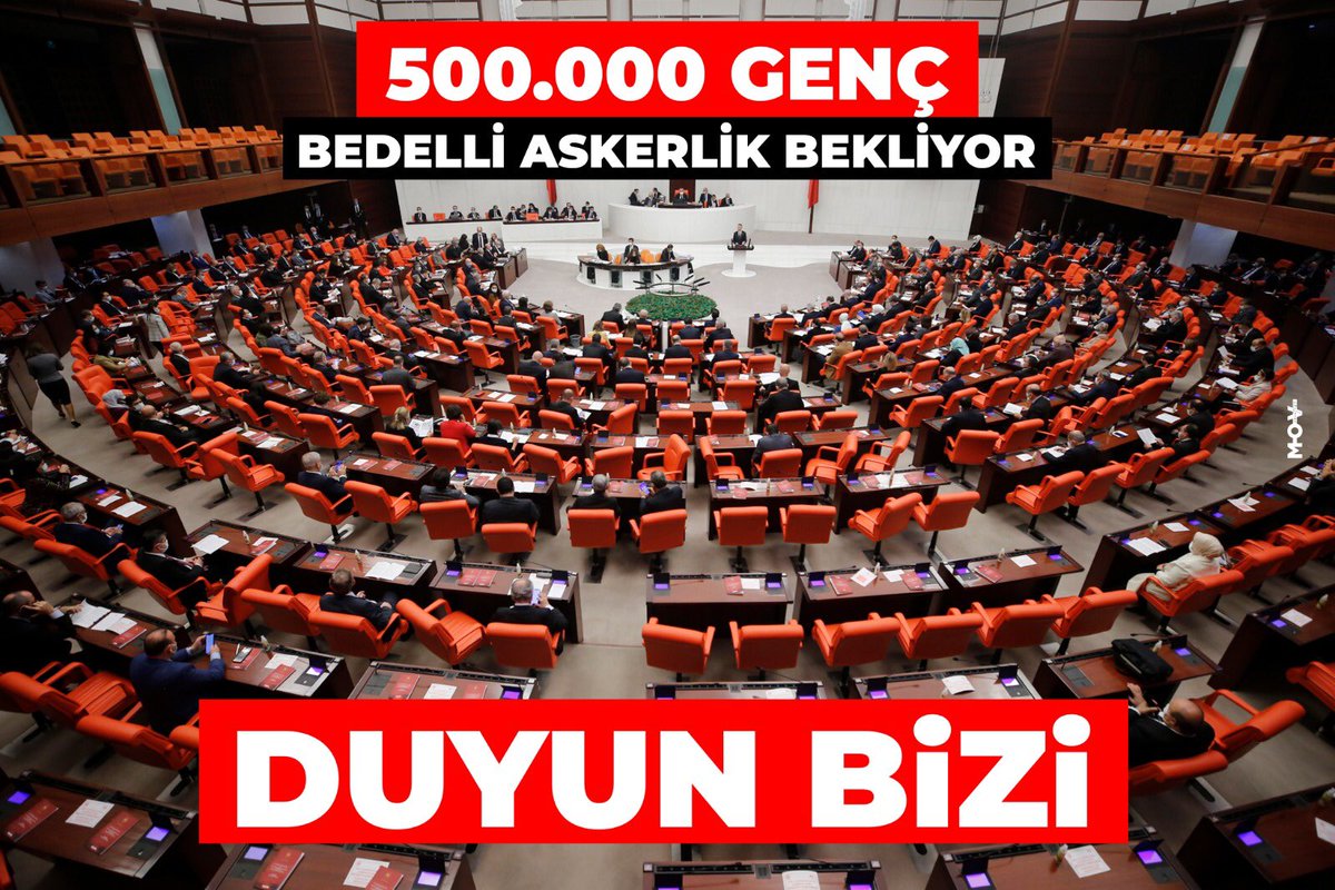 <a href="/eyupkadirinan/">Eyyüp Kadir İnan</a> Artık kriz durumuna geliştir bir an önce bu mağduriyet çözüme kavuşması gerekmektedir yoksa bir çok genç işsiz kalacaktır. Hayat planlarımız alt üst oldu. #bedelliaffı beklemekteyiz
