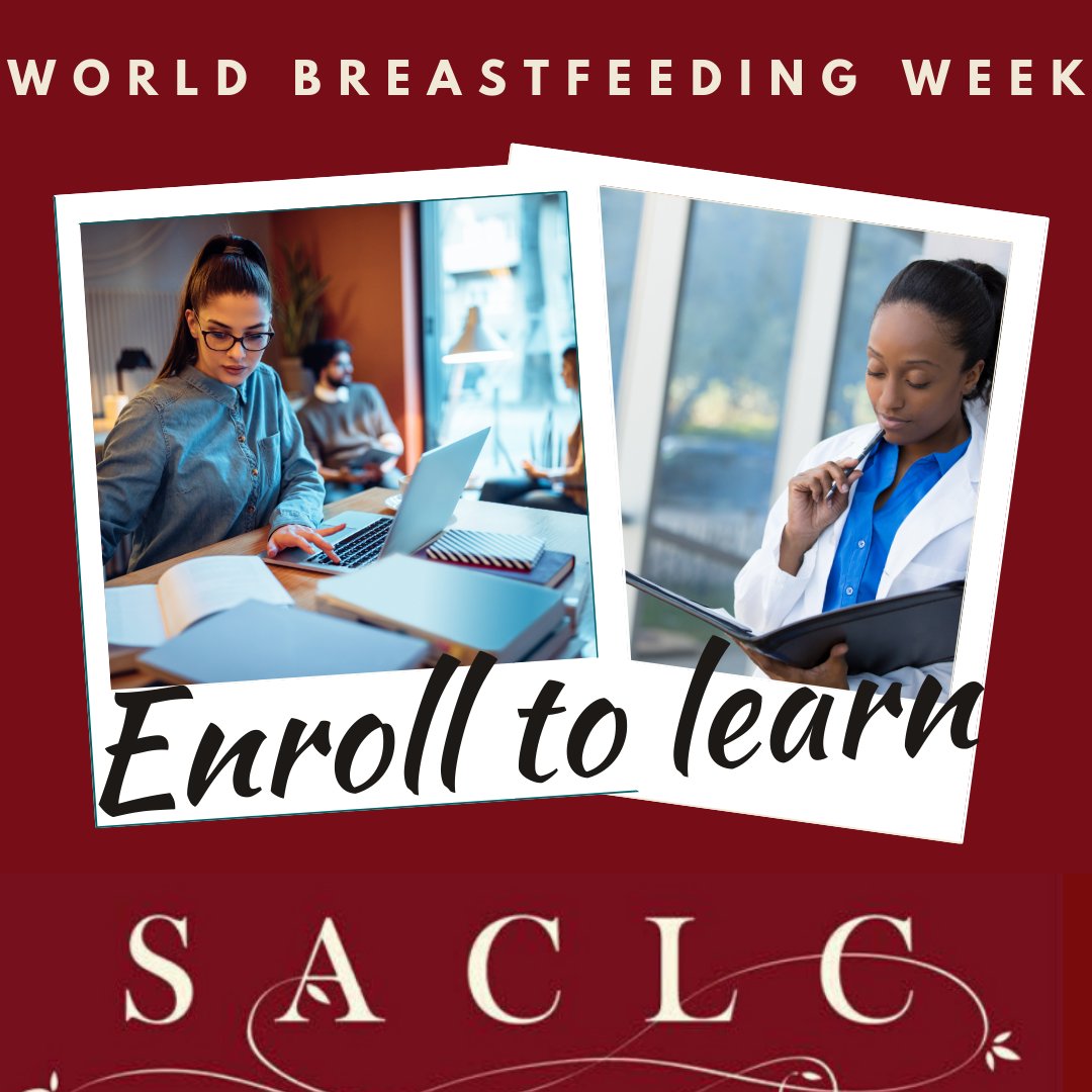 SACLC1's tweet photo. If you are a healthcare worker and want to protect breastfeeding, why not enrol in the SACLC course for more information see our website https://t.co/qnIlPgZ9FH
#WBW2021 #SACLC #WABA #ProtectBreastfeeding   #SharedResponsibility #breastfeeding #SDGs   #worldbreastfeedingweek2021 https://t.co/Hbfw034sCy