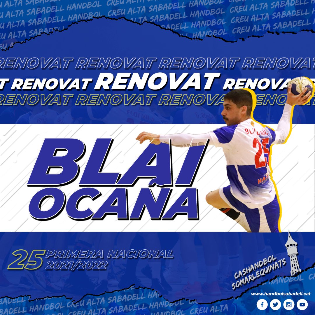 El pop arlequinat🐙 Amb el número2️⃣5️⃣
✍️RENOVAT: BLAI OCAÑA✅
#CASHandbol | #SomArlequinats