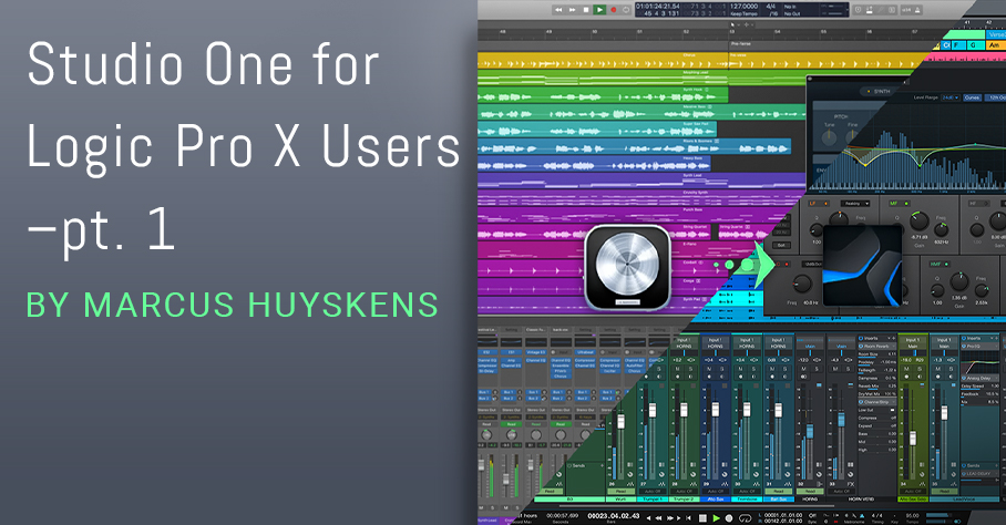 Marcus Huyskens goes in-depth with a multi-part series on how to make the most of Studio One for Logic Pro X Users. <a href="/MarcusHuyskens/">Marcus Huyskens</a> 

WATCH PART 1 NOW: bit.ly/3sbHOq5