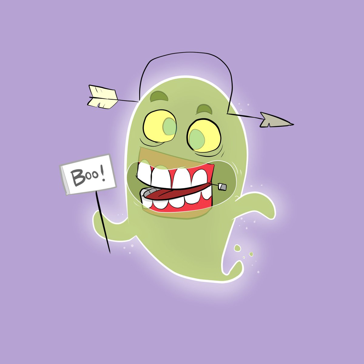 david_buist's tweet photo. Next prompt for #aughost is Nonsense.
#AuGHOST2021
@TheRealAuGHOST
#characterdesign #ghost #nonsense #chatteringTeeth https://t.co/fBXZ4tfLcv