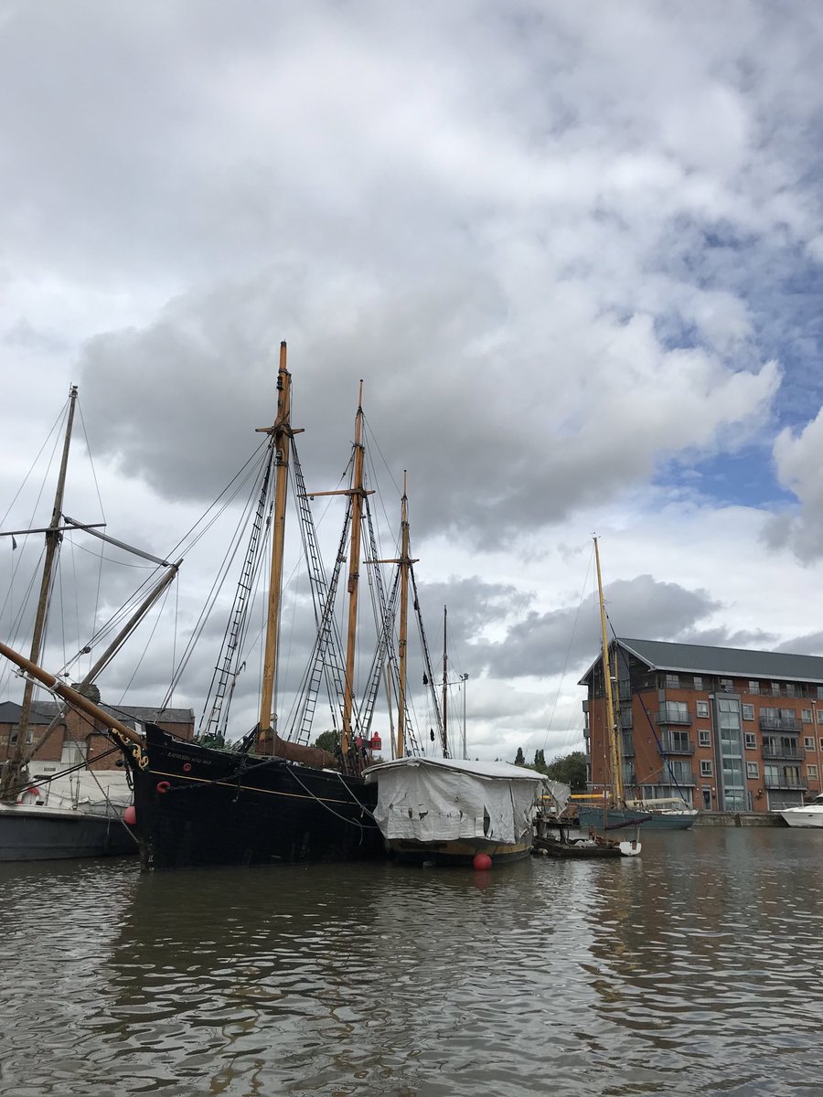<a href="/BrewAndBakeHQ/">BREW & BAKE 🍰☕️</a> Very changeable weather today on day trip to Gloucester Quays  (can’t believe not been before) - great to find your wonderful independent coffee shop with lovely brunch menu - thank you 😋😋