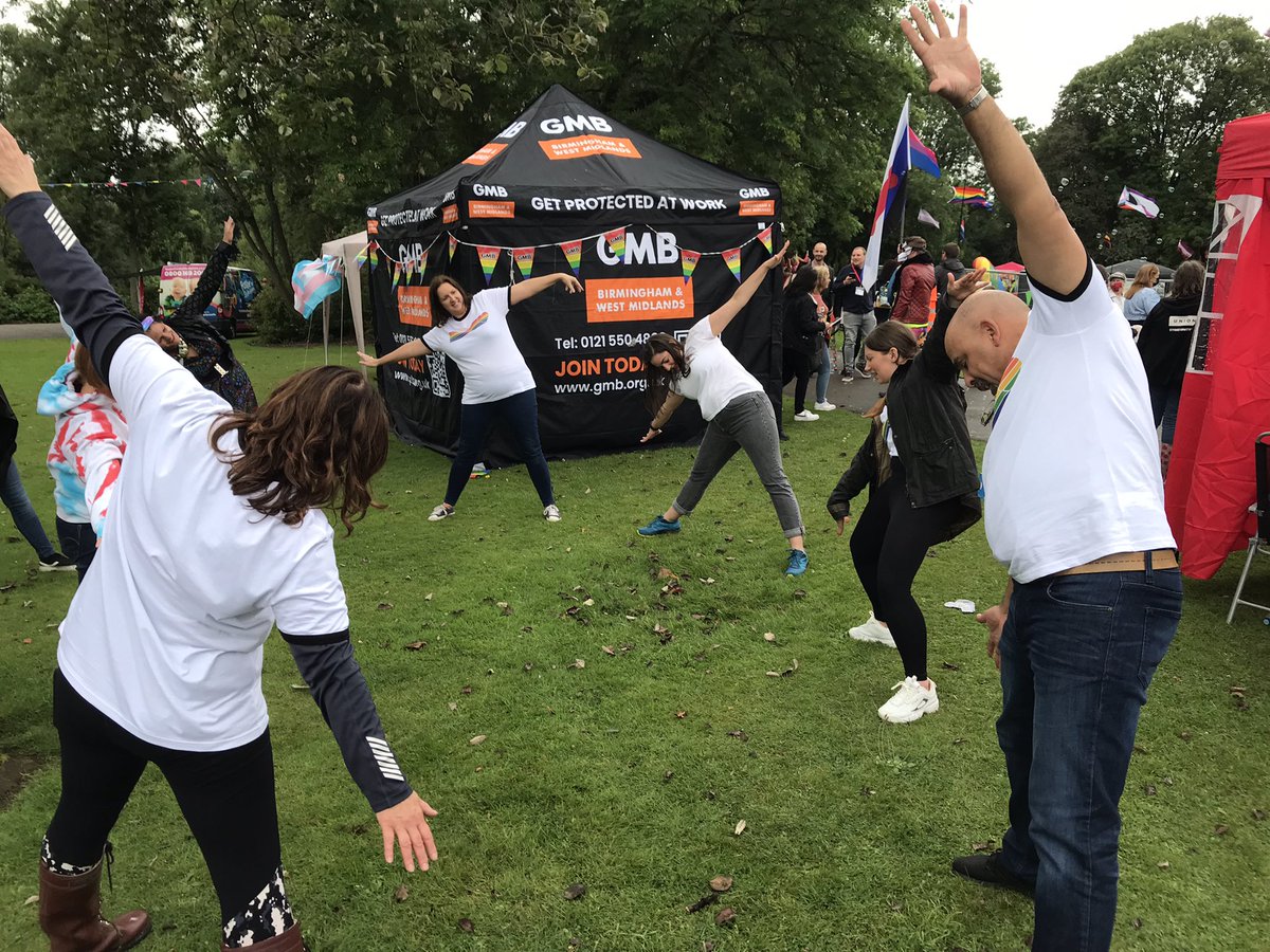 Lesley Faux 🌻 (@lesleyfaux) on Twitter photo A bit of yoga <a href="/SOTPride/">Stoke on Trent Pride</a> for our #wellbeing @TWBstaffsstoke #MindBodySpirit ❤️🧡💛💚💙💜 Thank you lovely Molly the yoga instructor. You were fab! 🧘🏽 A bit of yoga <a href="/SOTPride/">Stoke on Trent Pride</a> for our #wellbeing @TWBstaffsstoke #MindBodySpirit ❤️🧡💛💚💙💜 Thank you lovely Molly the yoga instructor. You were fab! 🧘🏽