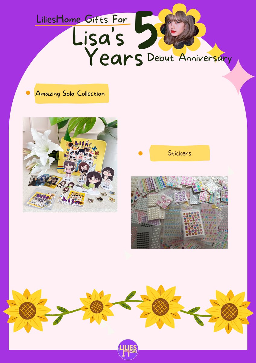 LiliesHome_'s tweet photo. Here are the gifts in the mystery boxes from LiliesHome for 5th year debut anniversary. Made with love for our love.

นี่คือของขวัญในกล่องปริศนาจากลิลลี่โฮมที่มอบให้ลิซ่าในโอกาสครบรอบ 5 ปีเดบิวท์ ทำด้วยความรักเพื่อคนที่เรารัก 

FIVE YEARS WITH BLACKPINK
#BLACKPINK5thANNIVERSARY https://t.co/RxTmb7HC8J