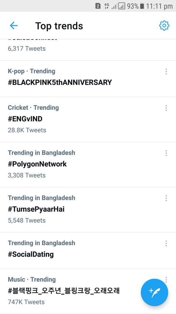 Wow see #TumsePyaarHai  is Trending in Bangladesh #RubinaDilaik