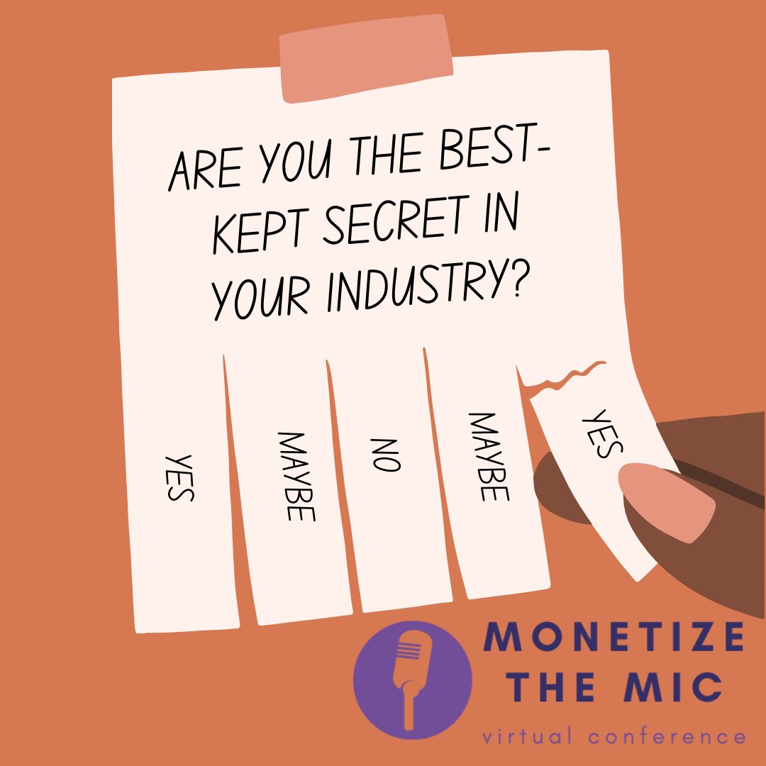 <a href="/JessRhodesBiz/">Jessica Rhodes</a>  and Margy grew Interview Connections from 0 to 7 figures by leveraging organic marketing from podcast guesting! Are you an entrepreneur who needs to up-level their business? 🚀 Register for the <a href="/MonetizeTheMic/">InterviewConnections</a> Virtual Conference! bit.ly/3yzyj68