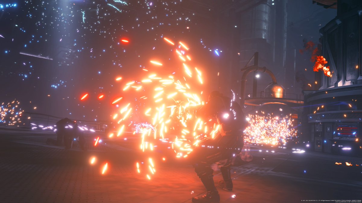 Sometimes, Team up attacks can be a bad moves, Turks vs Fire in the Hole.
<a href="/finalfantasyvii/">FINAL FANTASY VII</a>  #FF7RContest