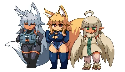 うちのこのドットイラストを描きました
色々と初めてだったけど楽しかった! 