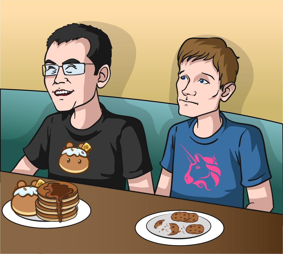 FrostedCakeBSC's tweet photo. Don’t get left behind we got the cake and the Frost. Get ready Monday  is going to be epic. Cake all day 🥞🥞@FrostedCake #cakeup @getfrosted @BinanceChain https://t.co/FRFQfzeNYD