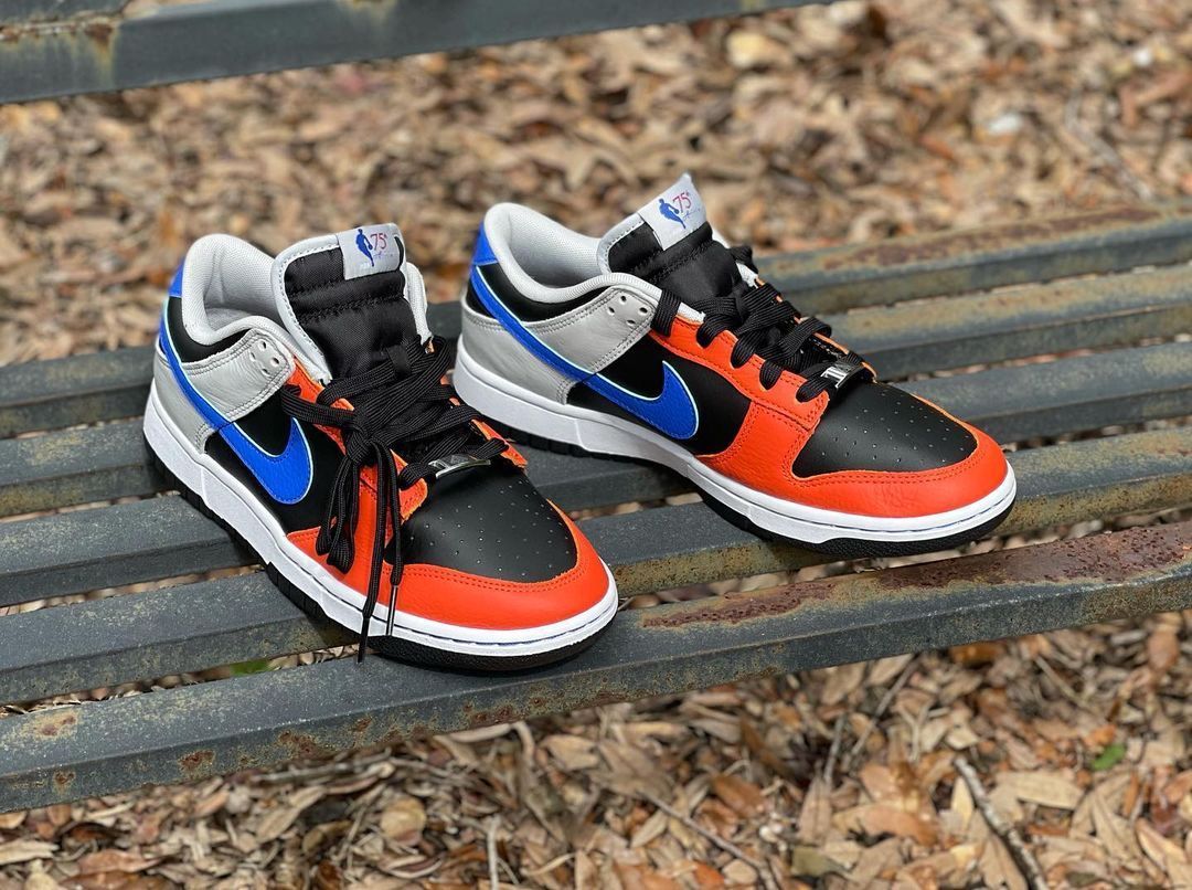 NBA x Nike Dunk Low EMB Knicks DD3363-002 Details - JustFreshKicks