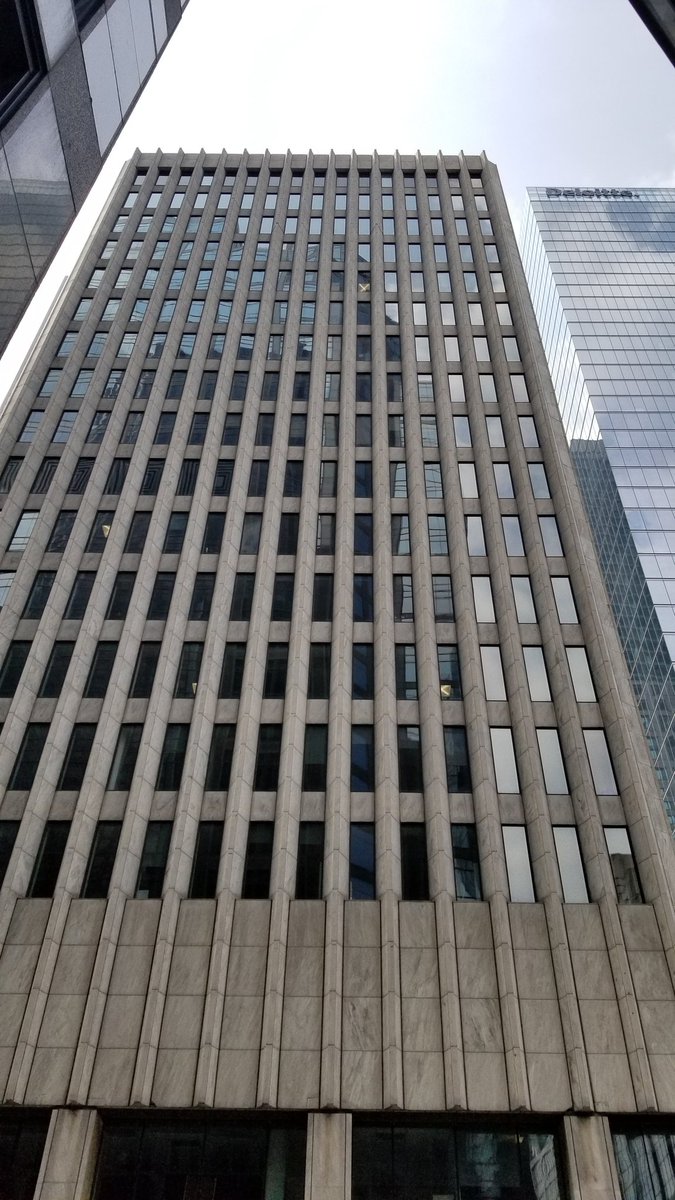 Joel_LeonD's tweet photo. Been curious about this one for a while now and finally found the plaque today! Craig and Boake Architects, 1967 #knowthearchitect https://t.co/3q8ksrTxt5