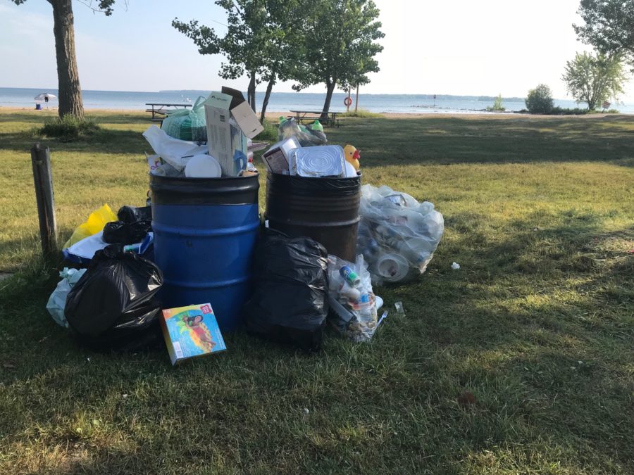 Next time you visit, think about what you're leaving behind. Our staff work very hard to keep parks clean.  
 
When you visit, keep track of your trash and make sure it ends up in the garbage! 
 
#actONlitter #ForTheLoveOfParks