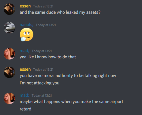 Another typical maddriver run airline. I tell them not to use my stuff and they continue to. Fucking sad