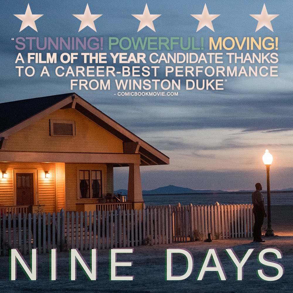 “Nine Days” is, in the end, meant as a wake-up call” Washington Post.  See the most u inquest film this weekend at Green Light! #ninedaysfilm #meaningoflife #inspirationalfilm