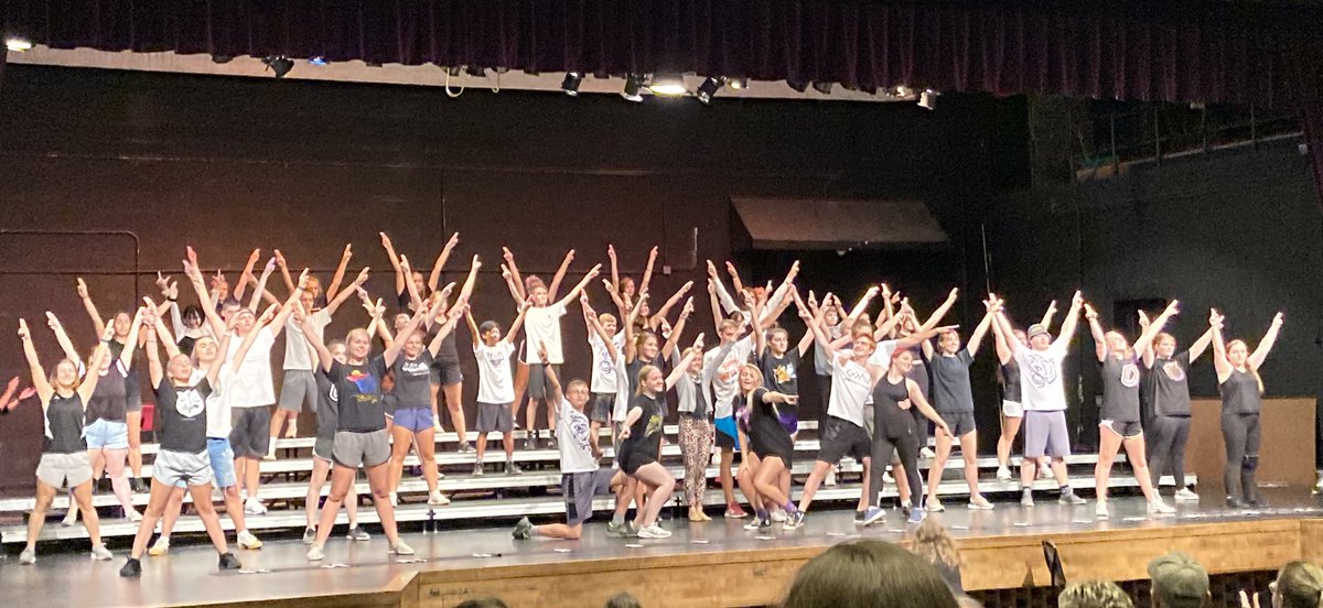 This great group of students worked HARD this week and finished camp with a parent performance today. 

Excited to see where they go this year!!!