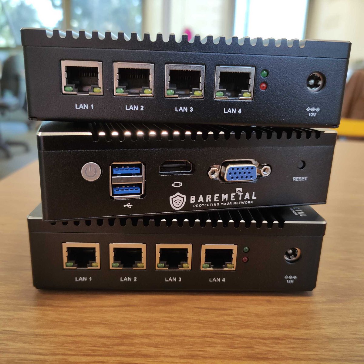 _idtecnologia's tweet image. BM4A+ Plus pfSense/OPNsense com 4 Portas Gigas, 4GB de RAM. O Queridinho da Galera😍

#firewall #appliance #vpnserver #pfsense #bm4a #bm5c #bm6a #saopaulo #softwarelivre #suporte #opensource #baremetal #netgate #vpn #roteador #router #idtecnologia #fw1000