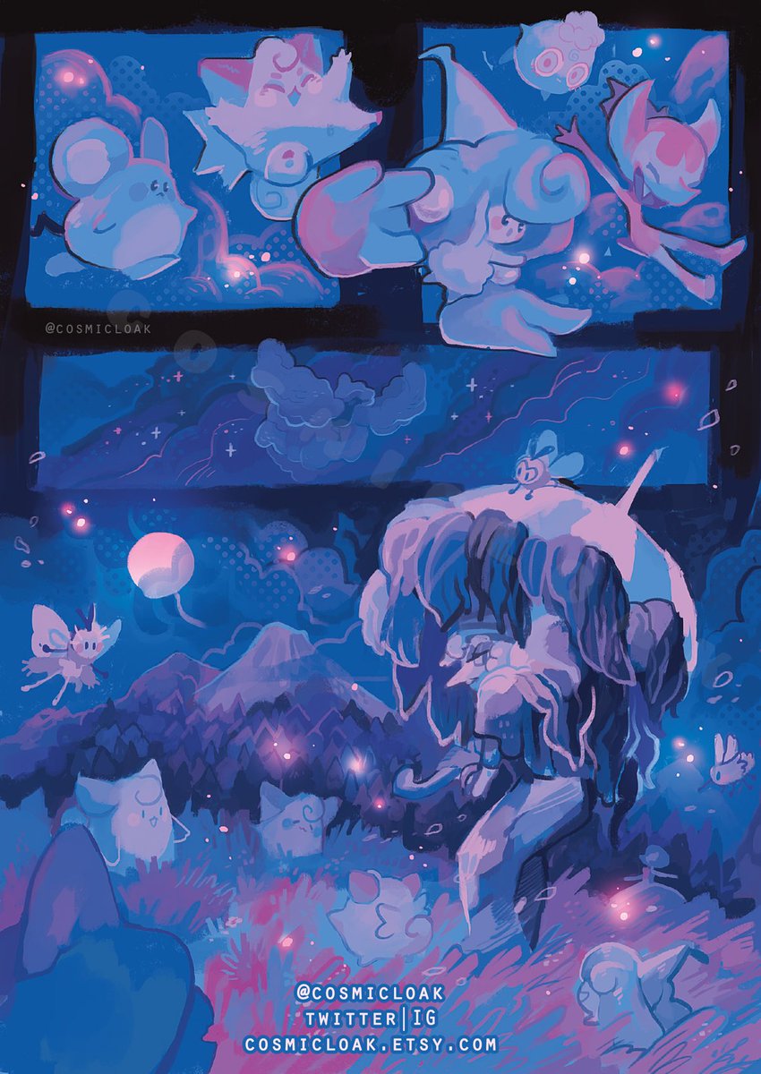 cosmicloak's tweet photo. Eyo #MixedCreators I’m Puerto Rican afrolatine - love painting surreal & colorful things
🌸support my work:
🌱https://t.co/WCZAqrihBP
🌼https://t.co/MJrLANfztF
🌷https://t.co/1WfdhgEyiw
#anime #ArtistOnTwitter #illustration #etsyshop #pokemon #aestheticart #mlsw #kidlit https://t.co/zGhoAoLwWq