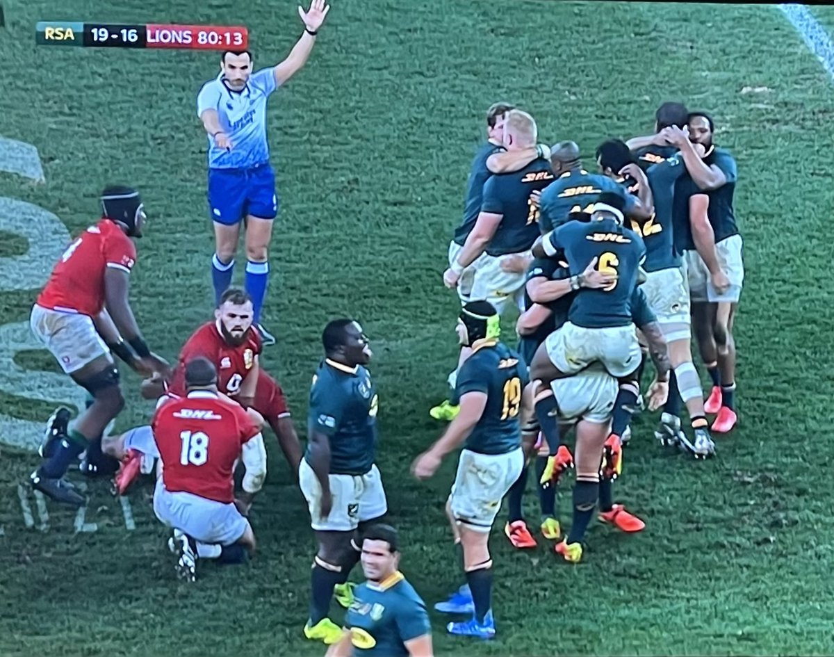 World Champions &amp; now Lions-Tamers. Congrats ⁦<a href="/Springboks/">Springboks</a>⁩ - great team.