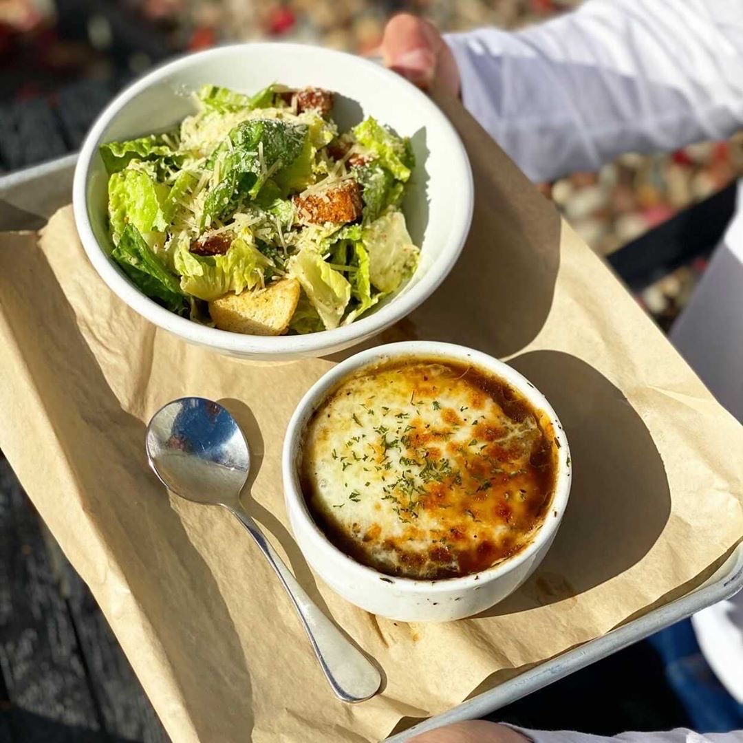 Champps's tweet image. At Champps, you don't need to choose just one with our Soup and Salad Combo! Available for dine-in, takeout and delivery.
(📷: @eatswithjason)