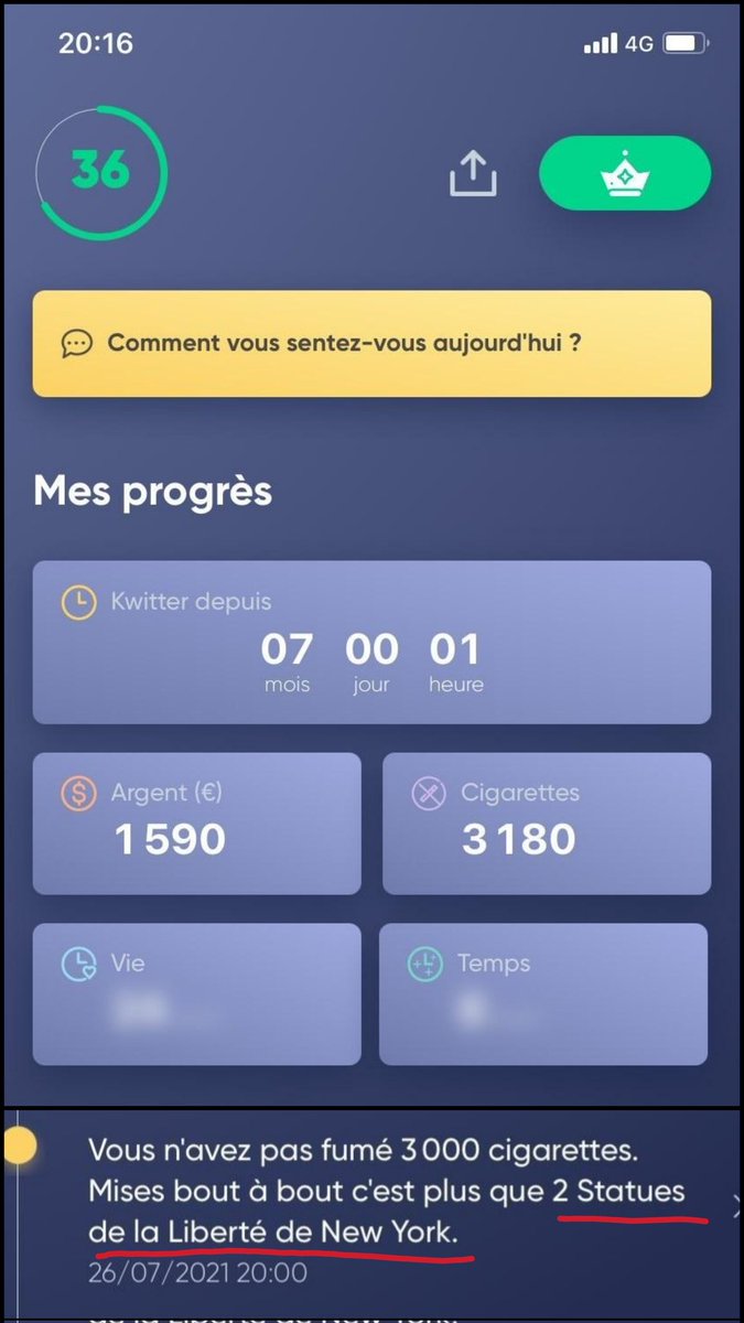 ellothincosplay's tweet photo. Bilan des 7mois sans cigarettes:
- 1590€ d'economisé
- 3180 cigarettes non fumées
- + 4kg... 😒 https://t.co/pGVSl65XXu