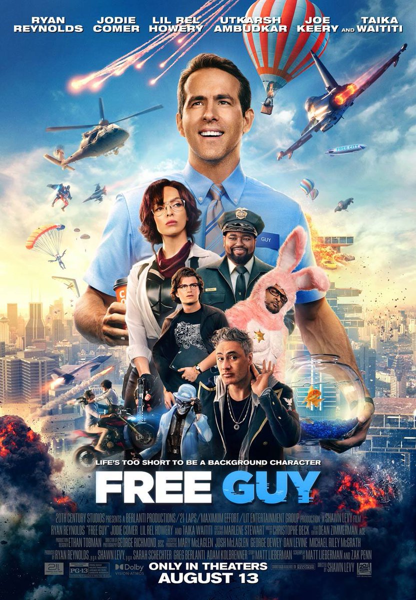 #TheCityVault would like to invite you to the Advance Screening of @FreeGuy on August 11th in Washington #DC  at 7:00 pm. #Freeguy  #dmv 
Passes are First come, First serve and do not guarantee entry.
Claim passes:
gofobo.com/main/movie_lan…
COVID Guidelines: regmovies.com/static/en/us/c…