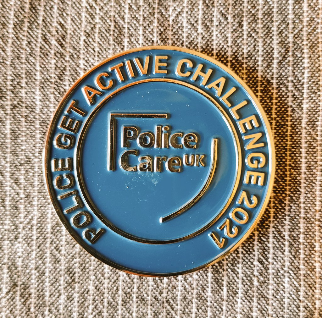 9RegionIPA's tweet image. Got my @policecareuk challenge coin for the latest #GetActiveChallenge