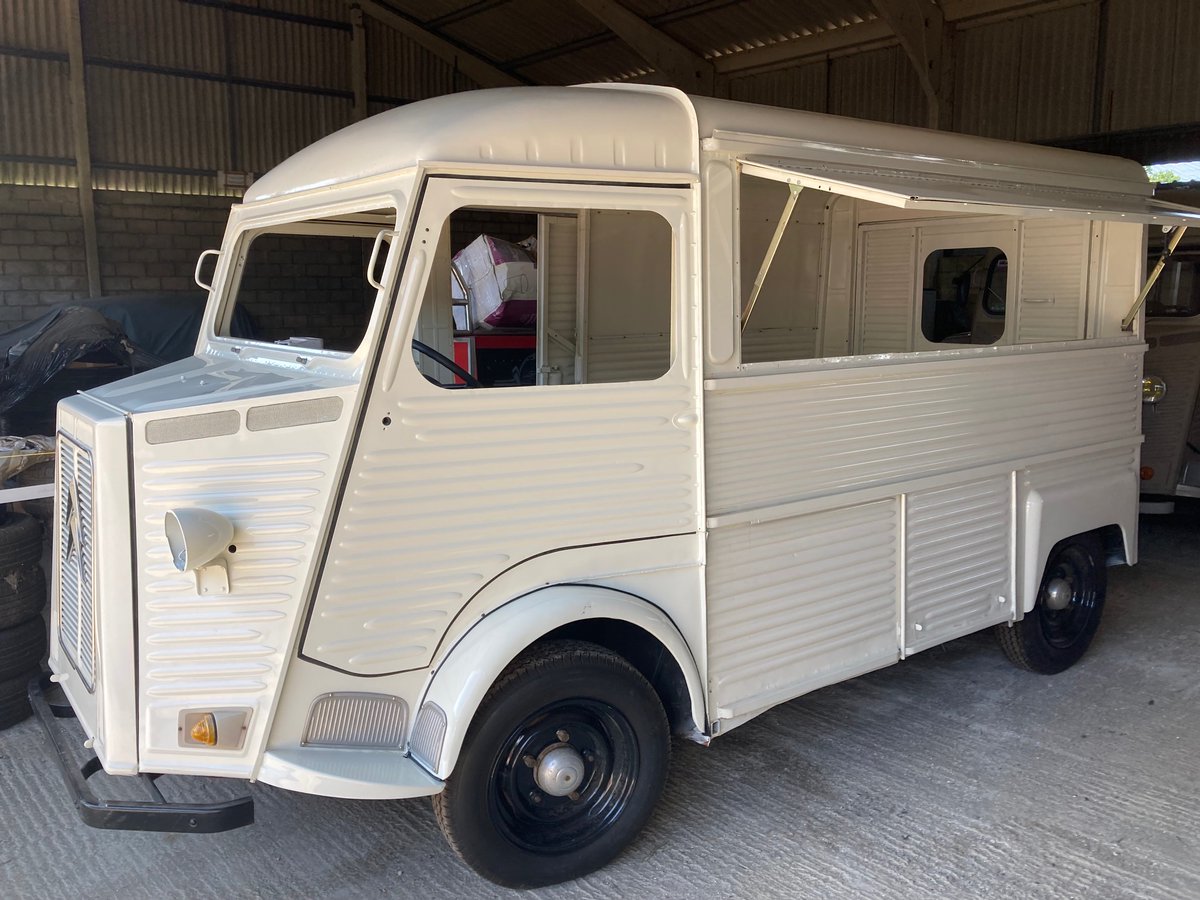 Nearing completion, this superb Citroen H van will have a fully rebuilt engine along with new brakes, side hatch, painted inside and out and with a fully restored body.
Now incredibly hard to repeat. Contact us.