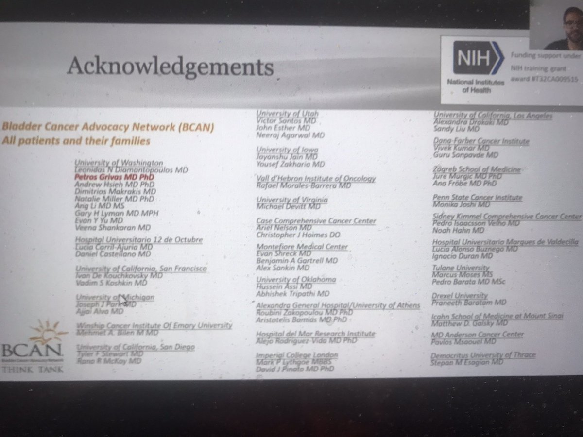 Huge honor to chair John Quale Travel Fellow Awards & moderate this session with amazing rising ⭐️ @arkhaki @CChuMD @NateBrooksMD @RichMatulewicz Jeffrey Wong John Christin!As @MattGalsky said:future is bright! @BladderCancerUS @DrChrisHoimes @SimaPorten @bcan_chisolm @OncoAlert