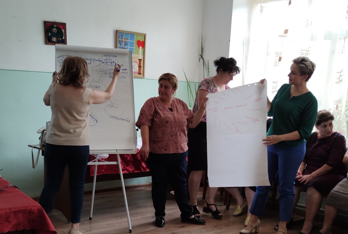 Day 2, 07.08.2021
Group 2.
Mental heath, Recovery model and improvement of mental health services in Armenia. Group work is rolling 😉

 #UNDHR, #CRPD, #WHOQRPrinciples
#qragile #qualityrightsarmenia
<a href="/ArmeniaRights/">QualityRights Armenia</a> <a href="/QRagile/">QualityRights_agile</a> <a href="/QRSardinia/">QRSardinia</a> <a href="/QRGhana/">QualityRights Ghana</a> <a href="/QRLebanon/">QRLebanon</a>