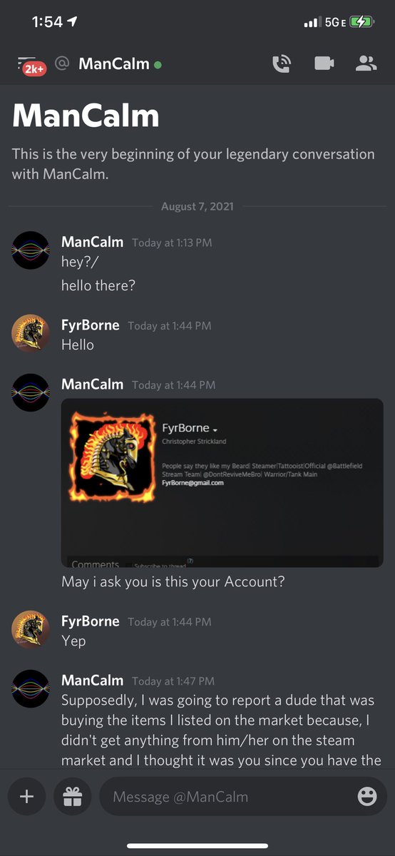 Chris “FyrBorne” Strickland tweet media