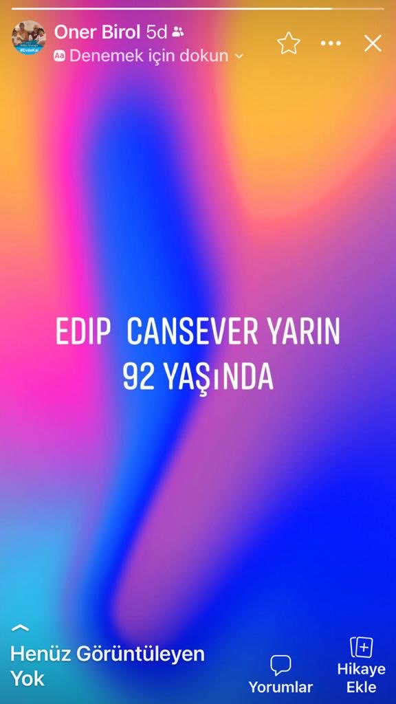 Sevgili babam Nur içinde uyu