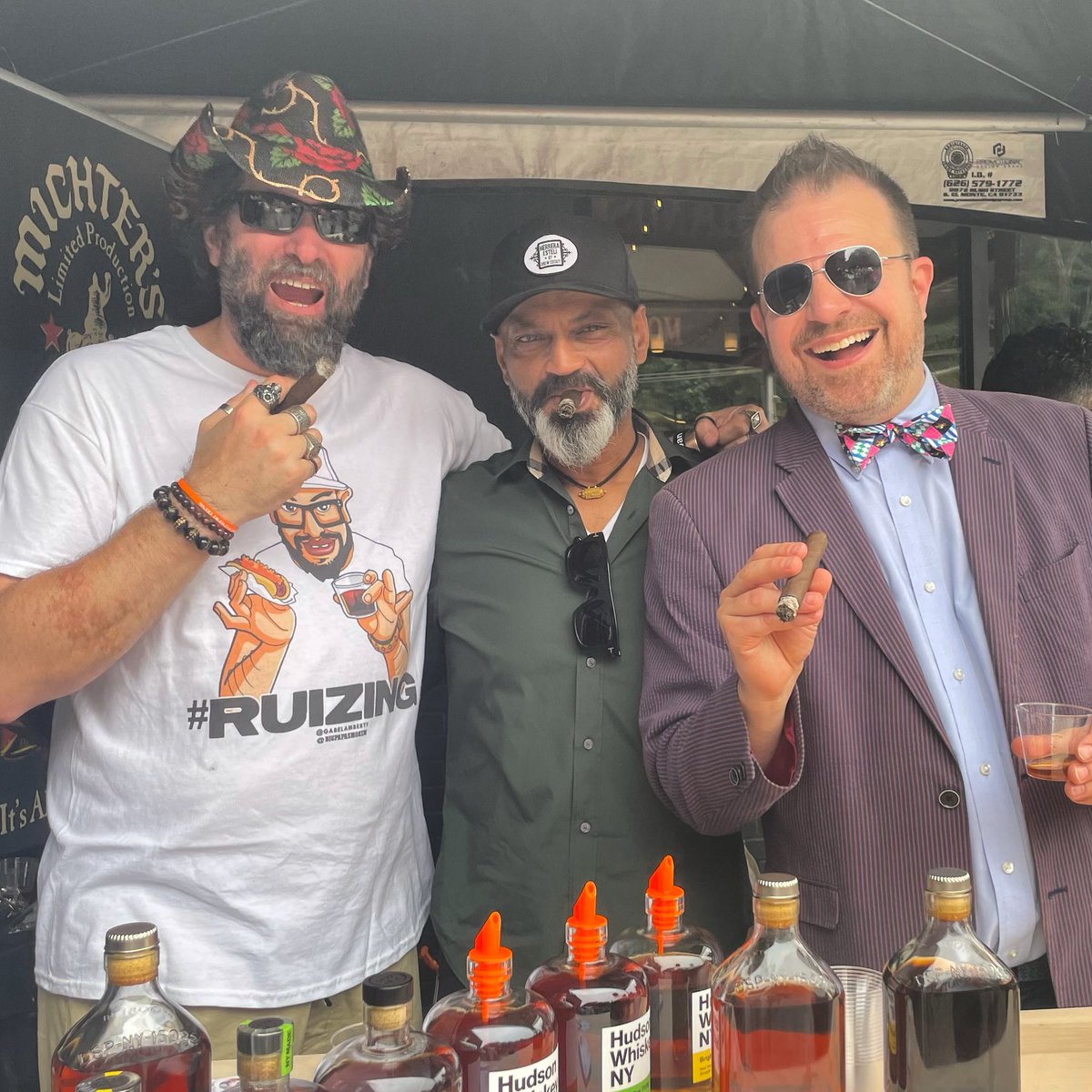 mattyrock2k's tweet photo. Much love peeps. Join us tonight at 5pmEST for a special edition of Bourbon Blog live as we broadcast from the Carl Ruiz charity event hosted by Ed Randolph! We will be welcoming special guest Peter Grimm maker of fine headwear! #ruizing #petergrimm https://t.co/6aYiahtJ63