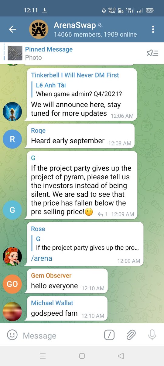 winner_No_1's tweet photo. Congratulations🎉 @bsc_daily for collaborating with @arenaswap looking forward to the success of @arenaswap wish all the best for this and all your upcoming events☺️Guys must join
@theunluckyguyy
@Sabbirsheak2

Tg- @Mr_unluckyboy

#ArenaSwap $ARENA $PYRAM #NFT #BSCDaily https://t.co/r72qdegy4d
