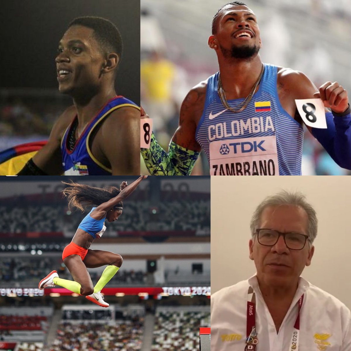 Caterine y Zambrano se quejaron de los maltratos del presidente de la Federación Colombiana de Atletismo, Ramiro Varela. El dirigente le exigió a Bernardo Baloyes, que no pudo correr los 4x400 por lesión, que le devolviera los uniformes y viáticos.

#LosAtletasSeRespetan
