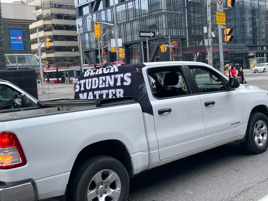 iamjamalwarda's tweet photo. One year later and the work continues as we #marchforblackstudents Let's all aim to make this upcoming year one where students are seen and heard. They have a lot to teach us. @YorkOECTA @PoBCAdvocate https://t.co/ZXh7FxYeYC