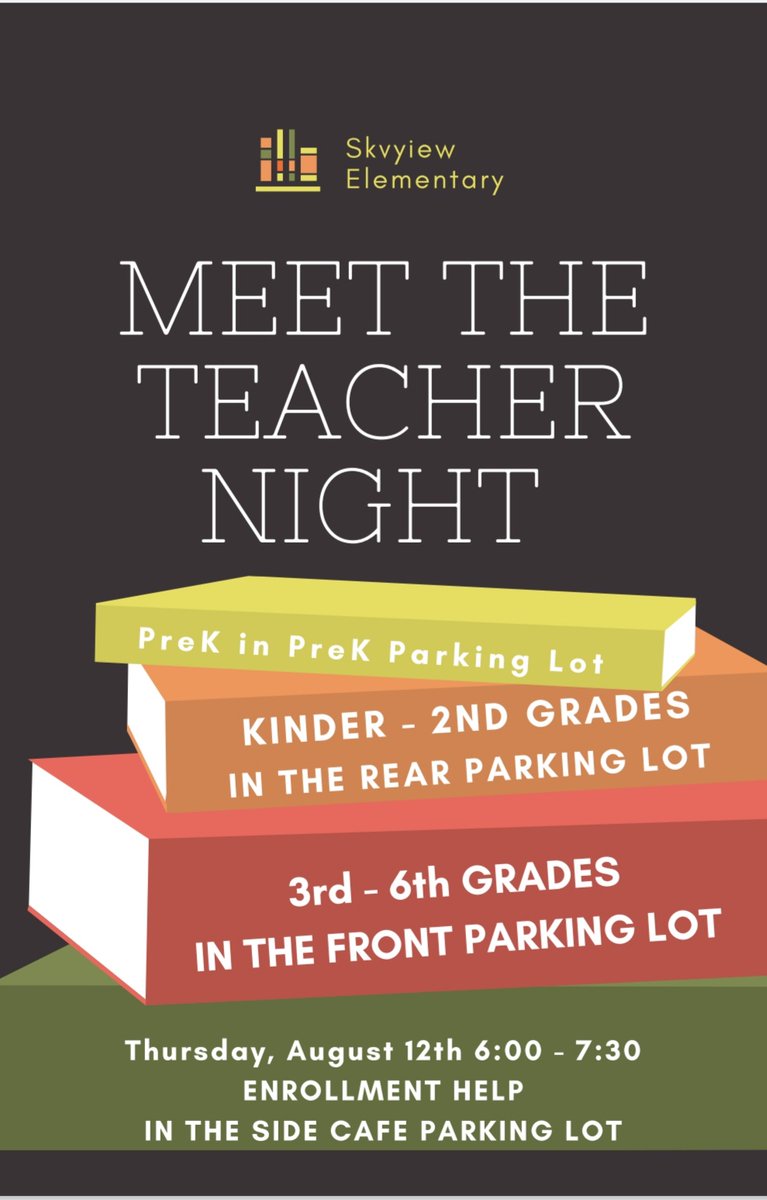 We can't wait to see our Pre-K - 6th grade skyhawk scholars!
#risdpoweroflove 
#risdSKYrise